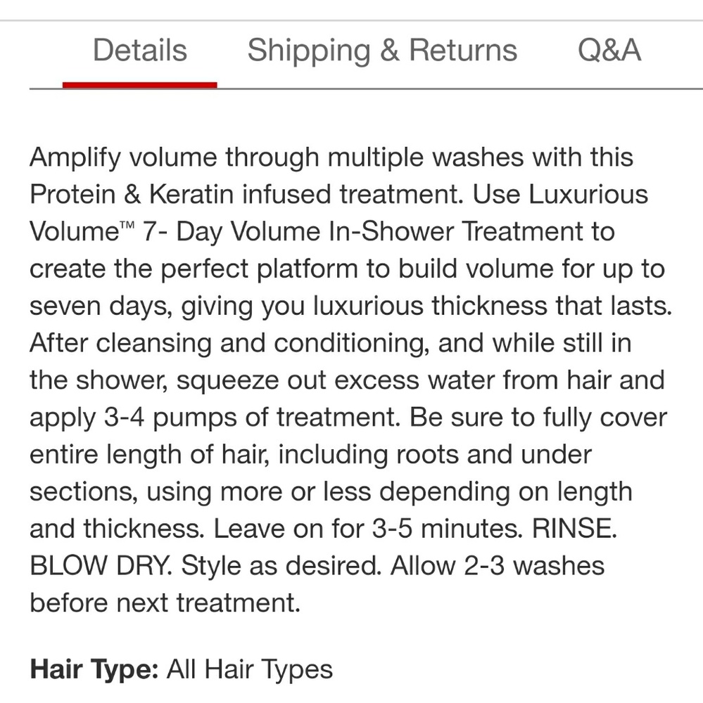 (X2) John Frieda Luxurious 7 Day Volume Treatment - Picture 5 of 5